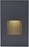 NUVO 65/402 LED Step Light, Vertical / 277 Volts, Bronze/Dark Color