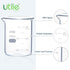 Utile 300ml Low Form Glass Beakers, 10 Pcs Borosilicate 3.3 Glass with Printed Graduation