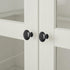 Kare & Kind 6X Round Cabinet Knobs, Matte Black Pulls for Kitchen Drawers, Cupboards, DIY Home Improvement