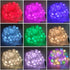 FONTU 32.8FT, 16 8 Smart LED Hexagon String Lights APP & Remote Control RGB Color Changing Lights with Million Colors