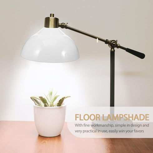 Zerodeko Acrylic Lamp Shade Replacement, Lamp Shades for Floor Lamps, Elegant Cover Light Fixture Replacement, Acrylic