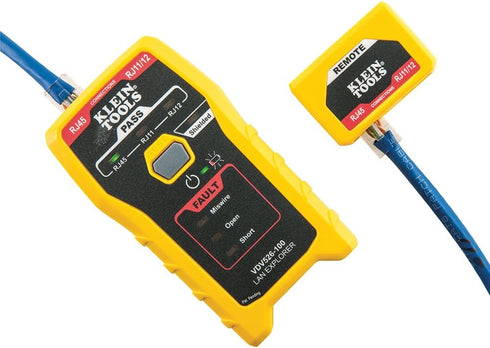 VDV526-100 Klein Tools Network LAN Cable Tester, VDV Tester, LAN Explorer with Remote