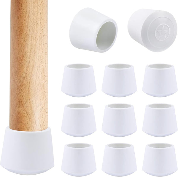 Sopito Chair Leg Caps, 3/4 Inch Non Slip Rubber Chair Leg Floor