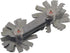 52Pcs Metric & Imperial Thread Pitch Gauge: Adjustable Stainless Steel Measuring Tool for Industrial Use