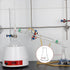 StonyLab 2-Pack Glass 50ml Heavy Wall Erlenmeyer Flasks - Narrow Mouth with Heavy Duty Rim