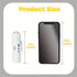 Generic (Black,3 Rechargeable Smart LED Motion Sensor Ambient Light, Smart Sensor Magnetic Dynamic RGB LED Light