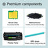 greencycle Compatible Toner Cartridge Replacement for HP 49A Q5949A 53A Q7553A for 1320 1320n 3390 1160 3392 P2015