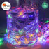 116ft 200 11 IP44 RaThun Color Changing String Lights, LED Multicolor & Warm White Crystal Globe Lights with Remote