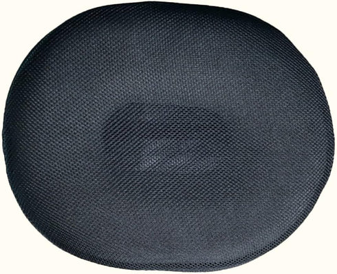 Comfortable Black Mesh Donut Pillow for Sitting Relief