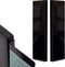 Yocoolfun 2 Pack Black Computer Monitor Memo Board for No Edge Monitors,Monitor Sticky