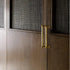 DLAHPJPT 96mm) Creative Bamboo Joint Furniture Handles Golden Kitchen Cabinet Pulls Up Bar Wardrobe Bedside Table
