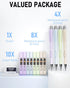Nicpro 4 PCS Pastel Mechanical Pencil 0.7mm, Cute Fast Click Mechanical Pencils Set with 8 Tubes HB Lead Refills, Erasers, Eraser Refills for School, Student Writing, Drawing, Sketching - with Case by Nicpro