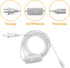 T5 T8 LED Tube Power Extension Cable with On/Off Switch, 4-Pack 6FT/1.8M LED T5/T8 Light Fixture Extension Wire