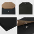 Carrotez Money Envelopes for Cash (PU Leather), Reusable Cash Envelope Wallet for Travel and Budgeting, 1 ea, No Letter