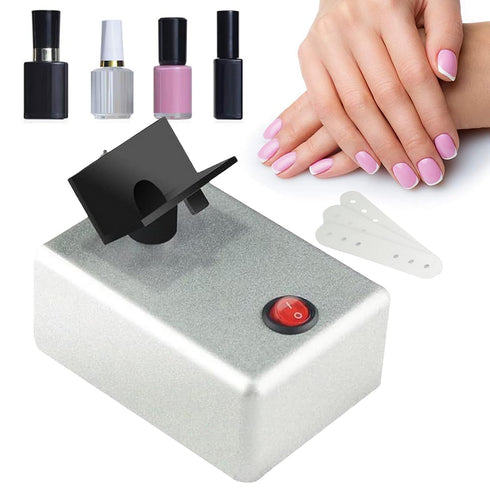 Generic Nail Glow Shaker, Small Multifunctional Liquid Mixer, Automatic Shaking Machine, Precise Gentle Rotation