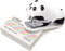 Honbay Portable Mini Cute Panda Desktop Stapler Set with 1000PCS No.10 Staples for Office, School, Home, or Travel Use