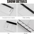 Office Desk Accessories 2pcs Multifunction Computer Monitor Memo Board, Transparent Side Panel with Phone Holder