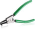 SK 7-Inch Snap Ring Pliers - External Circlip Pliers with 90-Degree Bent Jaw, Tip Diameter 5/64'', Premium CR-V Steel