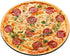 Smooffly Pizza Round Mouse Pad, Pepperoni Pizza Design