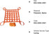 Flat Nylon Sling Hoisting Net, Heavy Objects Loading & Unloading Safety Lifting Net Straps for Construction Rigging