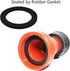 Fire Hose Nozzle Spray Jet Fog Thermoplastic Fire Equipment (2" NPSH/NPT)