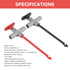 Wire Piercing Probe Clip, 2Pcs Insulation Piercing Clip Test Probe Kit for Automotive Multimeter Testing Tool