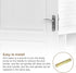 uxcell 2Pcs Door Knob Spindle, Gold Spare Door Handle Spindle Bar, 55mm Long Replacement Parts