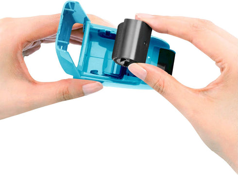 Guard Your ID Identity Protection Stamp Roller - Turquoise Color for Secure Document Shredding