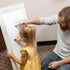 Magnetic Whiteboard Contact Paper - Adhesive Dry Erase Board for Magnet, Peel and Stick Wall Decal for Kids Classroom,