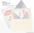 LUXPaper 4Bar A1 Contour Flap Invitation Envelopes | Silver Metallic | 3 5/8" x 5 1/8" | 80lb. Text | 50 Qty