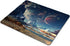 Smooffly Gaming Mouse Pad Custom, Planet with Earth Moon and Mountains (9.5 x 7.9 Inch)