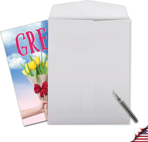 NobleWorks Jumbo Card for Mothers Day, 8.5 x 11 Inch, Funny Card of Appreciation, Great Job Mom