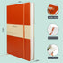Lined Journal Notebook, (Orange), 320 Pages, B5 Medium 7.48 inches x 10.24 inches - 100 gsm Thick Paper, Hardcover by foroxin