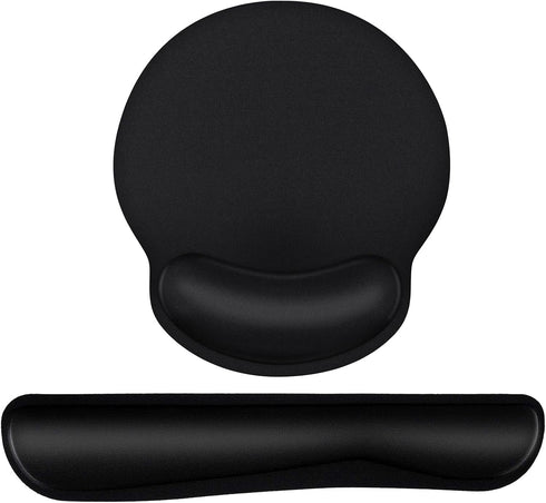 TONOS Mouse Pad and Keyboard Wrist Rest- Ergonomic Wrist Rest for Computer Keyboard and Mouse Pad, Memory Foam Wrist