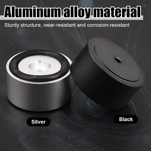 4PCS MiOYOOW Cutting Board Feet, Non Slip Shock-Absorbing Furniture Legs with Bottom Rubber Pads & Screws for Home
