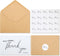 Joyberg Thank You Cards with Envelopes, 34 Pack, 4x6 Inch White Thank You Envelopes for Weddings, Graduations, Funerals