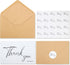 Joyberg Thank You Cards with Envelopes, 34 Pack, 4x6 Inch White Thank You Envelopes for Weddings, Graduations, Funerals