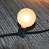 25Ft G40 27 Bulbs, 5 SUNSGNE Outdoor Patio String Lights with Frosted White Globe Waterproof Connectable Hanging String
