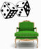 stickergraphics Dices Wall Decal Game Casino Decals Wall Vinyl Sticker Home Interior Wall