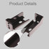 KiBcsLic TV Stand Accessories Multipurpose High Performance Space Saving Black Floor Stand Holder for Exhibitions