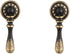 DubMag Retro knobsBrass Handles Kitchen Cupboard Handles2Pack Drawer Handle Black Hanging Cabinet Bedside