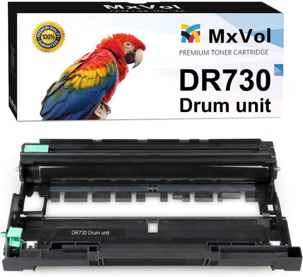 MxVol Compatible Drum Unit Replacement for Brother DR730 (1 Pack, NO Toner) for HL-L2350DW DCP-L2550DW MFC-L2710DW