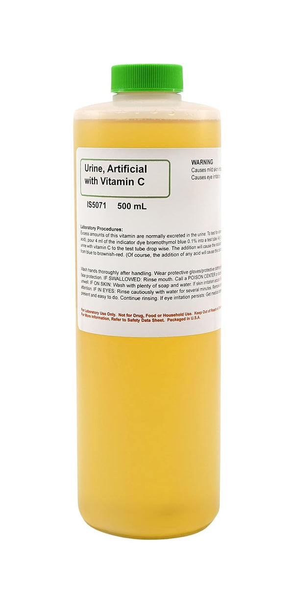 ALDON Innovating Science Understanding Urinalysis Demonstration Kit - Fluid with Vitamin C, 500mL