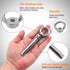 M8* 100 mm Expansion Screw with Eye Ring Anchor, 304 Stainless Steel 5 Pack (Ring Lifting Expansion Eyebolt)