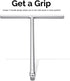 Neiko 01135A 3/8-inch Drive T-Handle Wrench | Long Reach Chromium Vanadium Steel