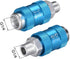 uxcell Speed Control Valve Aluminum HSV-08 G1/4 Thread Pneumatic Flow Control Manual Hand Slide Valve 3Pcs by uxcell