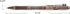 SMOOTHERPRO Solid Brass Bolt Action Pen – Compatible with Pilot G2 Refill, Heavy Weight for Tremor Parkinson Arthritic