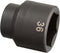 SK Tools USA 1/2" Drive Standard Impact Socket, 36MM, 6 Point | 34086