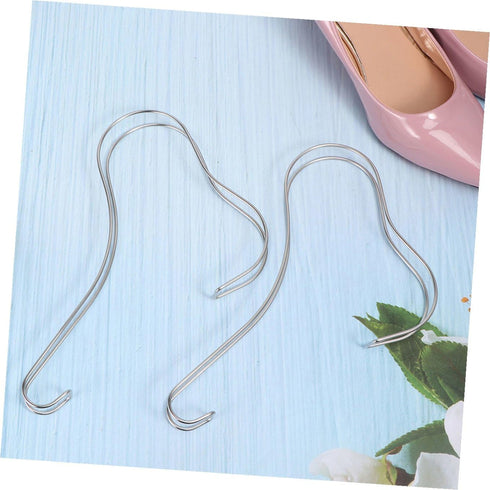 3pcs PRETYZOOM Expandable Shoe Rack Metal Stretcher Shoes Display Stand for Women Storage