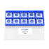 15mm Square Straight Carbide Inserts - 10pcs Replacement Cutter Knives for Woodturning, Fits Planer Cutter